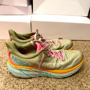 Hoka | Clifton 8 | Free People | size 8.5 | seaweed green not sold anymore